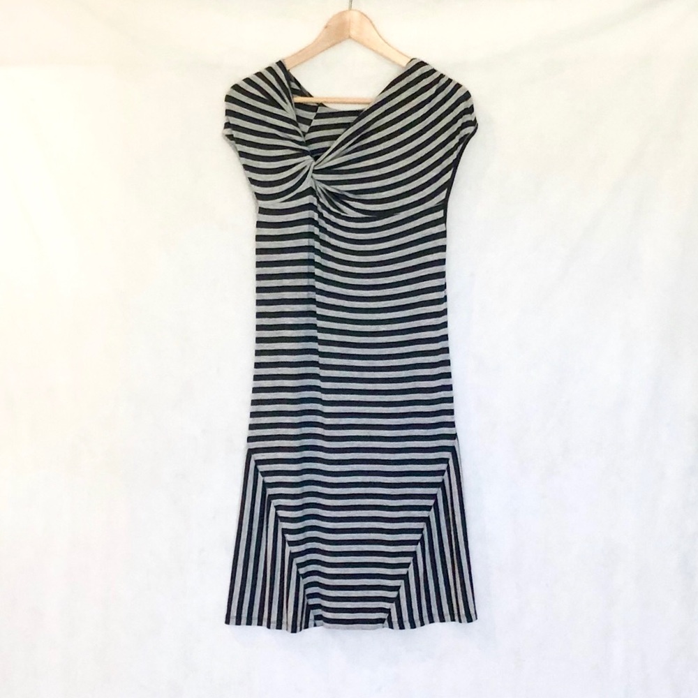 Athleta Pahala Knot Neck Striped Dress - Picture 7 of 8